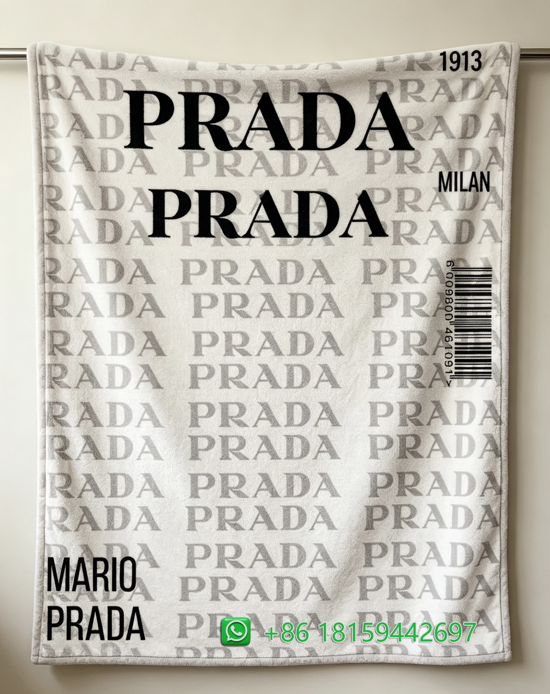 Prada Throw Blankets